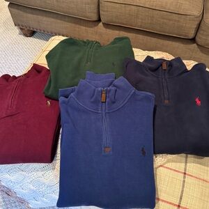 Ralph Lauren Sweatshirts Navy Green Burgundy